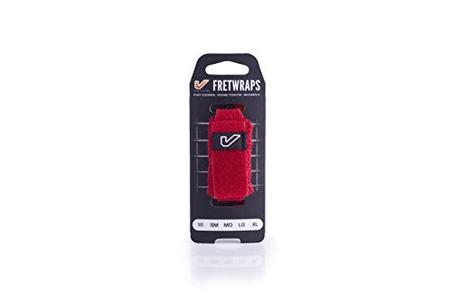 Gruv Gear FretWraps String Muter, HD Fire, 1-Pack, Red, Large 2025 Unisex For Sale