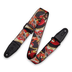 Levy's MPD2-123 2" Sublimation Guitar Strap-Japanese Traditional Dragon Cheap Sale 100% Guaranteed