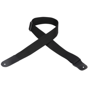 Levy's  M8POLYL-XL-BLK 2" Nylon Guitar Strap Extra Long-Black Tumblr Sale Online