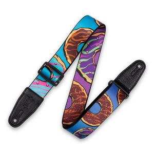 Levy's MPD2-120 2" Sublimation Guitar Strap-Donuts Clearance Classic
