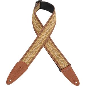 Levy's MGHJ2-005 2" Jacquard Leather Guitar Strap Perfect Sale Online