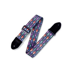 Levy's MP2-005 2" Sublimation Nylon Guitar Strap Discount For Sale