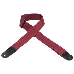 Levy's M8POLYL-BRG 2" Polypropylene Guitar Strap-Burgundy Clearance Store Sale Online