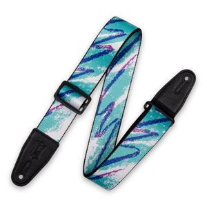 Levy's MPD2-126 2" Sublimation Guitar Strap-90's Paper Cup Pattern Recommend Cheap Pice
