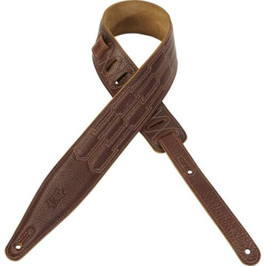 Levy's MG317MTN-BTA 2-1/2" Padded Garment Leather Guitar Strap-Brown Discount Pices