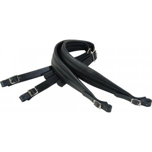Levy's M18PDX-BLK 2" Leather Accordion Straps-Black Buy Cheap The Cheapest