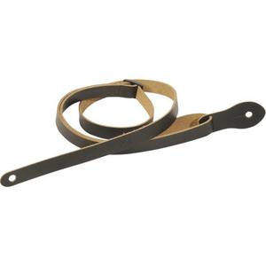 Levy's M19LUKE-BLK 1/2" Leather Mandolin/Ukulele Strap-Black Cheap Big Sale