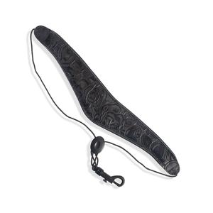 Levy's M27W-003 2-1/2" Top Grain Leather Saxophone Strap-Black Clearance Deals