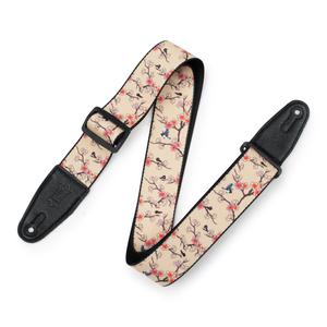 Levy's MPD2-115 2" Sublimation Guitar Strap-Cherry Trees Free Shipping Perfect