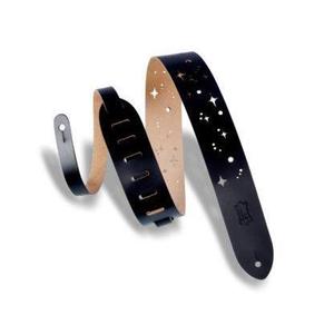 Levy's M12GSC-BLK 2" Chrome-Tan Guitar Strap-Black Cheap Hot Sale