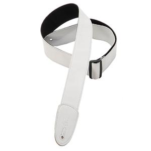 Levy's M7GP-WHT 2" Garment Leather Guitar Strap-White Clearance Perfect