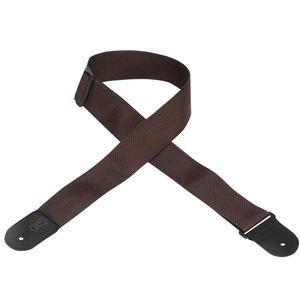Levy's M8POLY-BRN 2" Nylon Guitar Strap-Brown Online Online Outlet Sale