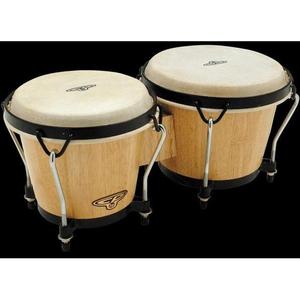 Latin Percussion CP221-AW Traditional Bongo-Natural With Credit Card Free Shipping