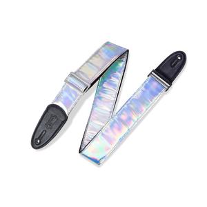 Levy's M7SC-SIL 2" Vinyl Guitar Strap-Silver Pick A Best