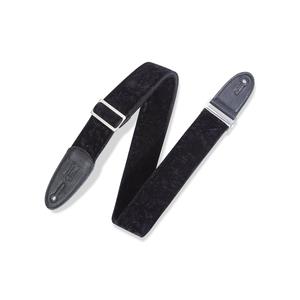 Levy's M7VC-BLK 2" Velvet Guitar Strap-Black Cheap Sale 100% Authentic