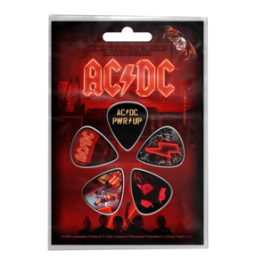 AC/DC - 'PWR UP' Guitar Pick Set 2025 Newest Sale Online