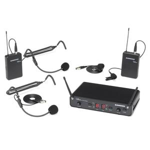 Samson Concert 288 Dual Channel Wireless Presentation Lavalier / Headset System, I Band 518 - 566 MHz Outlet Low Pice Fee Shipping