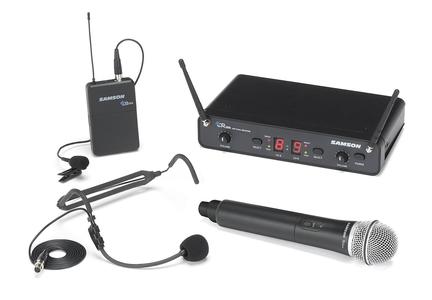 Samson Concert 288 Dual Channel Wireless All-In-One System, H Band 470 - 518 MHz Choice For Sale