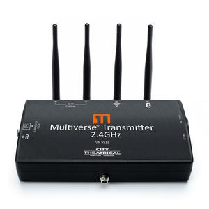 City Theatrical Multiverse Wireless DMX/RDM Transmitter with Bluetooth Radio Receiver Built-In, 900 MHz Limited Edition Sale Online