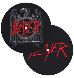 SLAYER - 'Eagle/Scratched Logo' Slipmat Set 2025 New