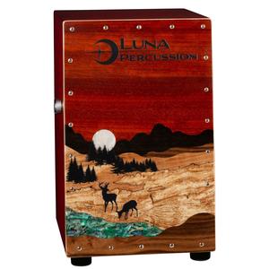 Luna Guitars Vista Deer Cajon with Bag Shop Offer Cheap Online