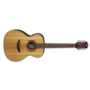 Luna Guitars Wabi Sabi Folk Solid Spruce Top Acoustic-Electric Guitar, 6-String Reliable For Sale