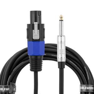 Gator GCWB-SPK-1TL Backline Series 1/4-Inch Straight TS to Straight Twist Lock Connector Speaker Cable Cheap Pice Outlet Sale