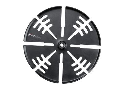 Gator GFW-CABLEHNGRTRAY Frameworks Microphone Stand Cable Hanger Tray Geniue Stockist