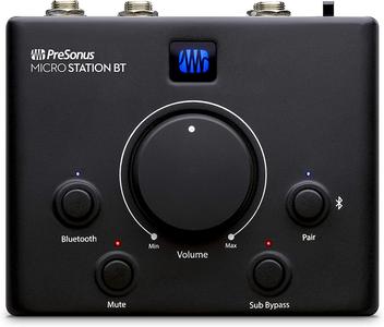 PreSonus MicroStation BT 2.1 Monitor Controller with Bluetooth Connectivity Purchase For Sale
