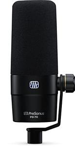 PreSonus PD-70 Dynamic Vocal Microphone for Podcasting Outlet Locations For Sale