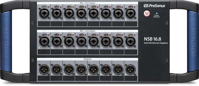 PreSonus NSB 16.8 16x8 AVB-Networked Stage Box 2025 New For Sale