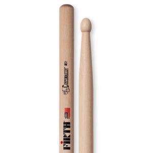 Vic Firth VF-MS1 Corpsmaster Snare Stick  16 1/2" Hickory Drumsticks New Arrival Cheap Pice