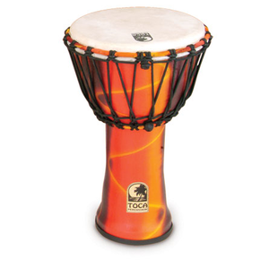 Toca SFDJ-9F Freestyle Djembe 9"-Fiesta Red Nicekicks Cheap Pice
