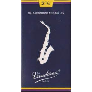 Vandoren SR2125 Alto Saxophone Reeds Size 2.5 10-Pack Cheap 2025 Newest