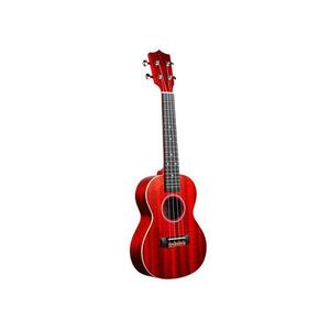 Twisted Wood RF-130S Redford Soprano Ukulele with Gig Bag-Red Cheap Sale Really
