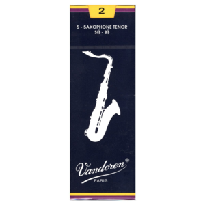 Vandoren SR222 Tenor Saxophone Reeds Size 2 5-Pack Best Pices Online