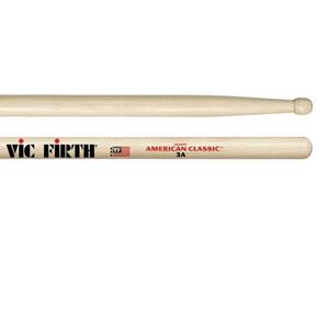 Vic Firth 3A American Classic Wood Tip Hickory Drumsticks Outlet Countdown Package