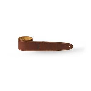 Taylor TL250-03 2.5" Leather Logo Guitar Strap-Medium Brown Clearance Get To Buy