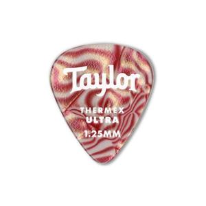 Taylor Premium Thermex Ultra Guitar Picks 6-Pack 1.25mm-Ruby Swirl Manchester Sale Online