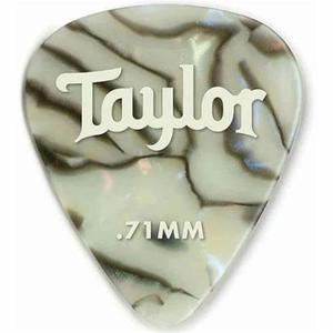 Taylor Premium Celluloid Guitar Picks 12-Pack .71mm-Abalone Discount Hot Sale