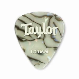 Taylor Premium Celluloid Guitar Picks 12-Pack 1.21mm-Abalone High Quality For Sale