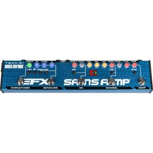 Tech 21 FR-BASS-V2 Fly Rig Bass SansAmp Multi Effect Pedal With Mastercard Online