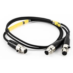 Lectrosonics MCTA5TA3F2 TA5F to 2 TA3F Audio Cable for Portable Digital Receivers Cheap Sale Excellent