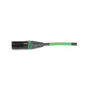 AVLGear CSM2-RAFN-20 XLR Male to XLR Right Angle Female Durable Quiet 20 Feet Mic Cable Green with Green Ring Authentic Online