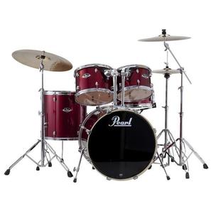 Pearl EXX725PC760 Export Series 5-Piece Drum Shell Pack-Burgundy Clearance Nicekicks