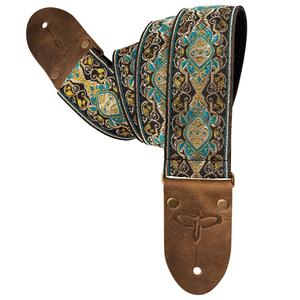 Paul Reed Smith 2" Deluxe Retro Jaquard Guitar Strap-Teal Choice