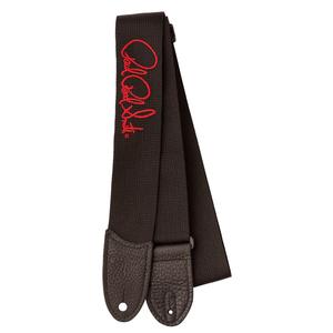 Paul Reed Smith ACC-3171 Polyester 2" Guitar Strap-Black with Red Signature Best Wholesale