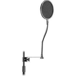On-Stage ASVS6-GB Pop Blocker Filter with Bar Clamp and 13" Gooseneck Sast For Sale