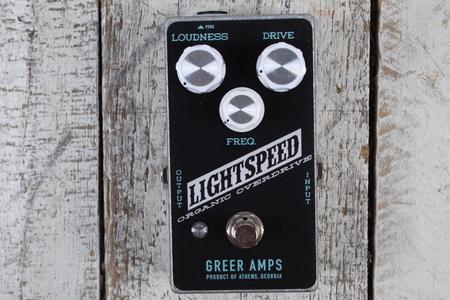 Greer Lightspeed Organic Overdrive Reverse Daphne Electric Guitar Effects Pedal Cheap Low Shipping