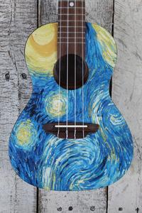 Luna Uke Starry Night Concert Ukulele Maple Top UKE STR C with Gig Bag Amazing Pice Cheap Online